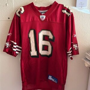 Reebok San Francisco 49ers Joe Montana #16 jersey